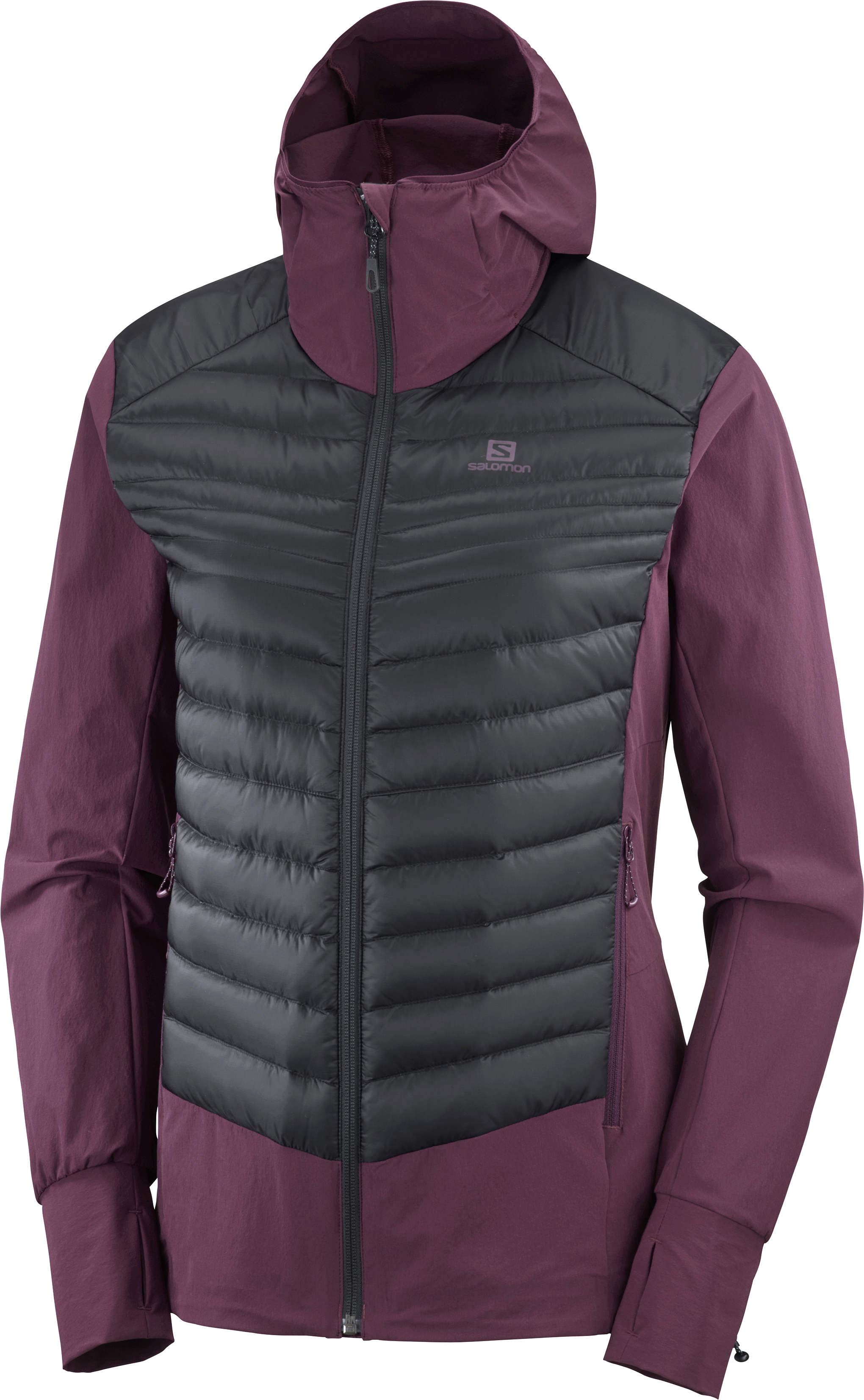 HALOES DOWN HYBRID HOODIE W