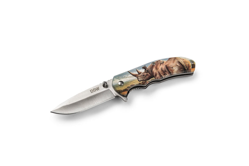 K2096- RHINO WITH SATIN BLADE