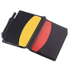 REFEREE SOCCER CARDS