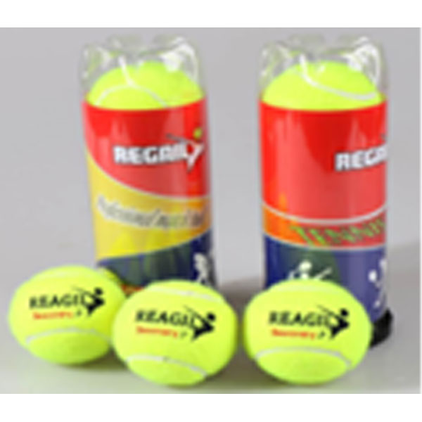 TENNIS BALL,3 PCS /TUBE,40% WOOLFOR MATCH,YELLOW,REGAIL