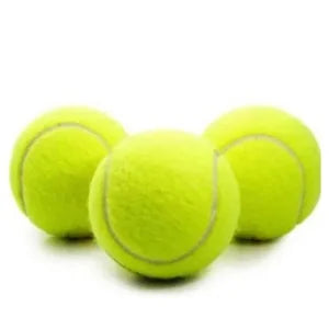 TENNIS BALL,3 PCS /TUBE,40% WOOLFOR MATCH,YELLOW,REGAIL