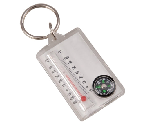 COMPASS WITH THERMOMETER