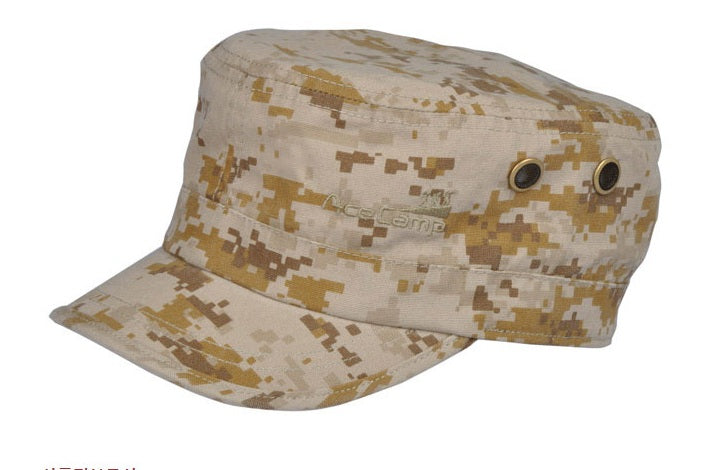 KHAKI CAMO HAT -6226 ACE CAMP