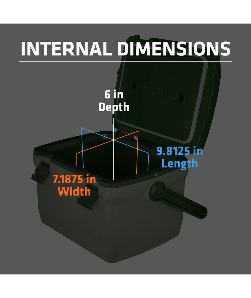 STANLEY ADVENTURE EASY CARRY LUNCH COOLER 7 QT