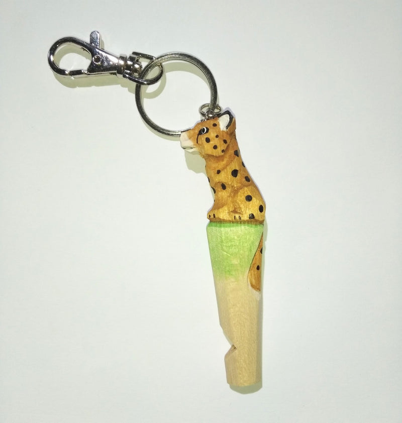 WOOD WHISTLE - LEOPARD