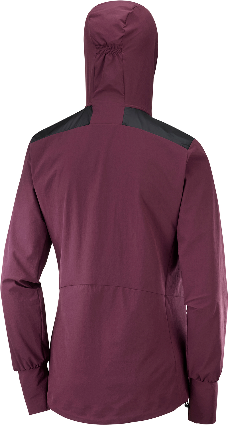 HALOES DOWN HYBRID HOODIE W