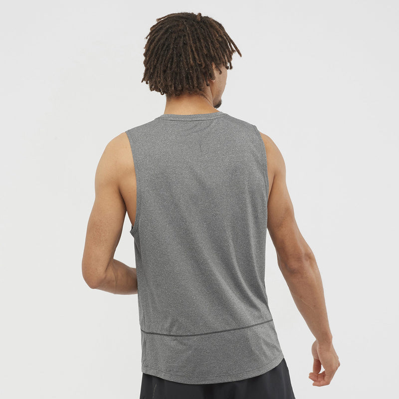 CROSS RUN GRAPHIC TANK M