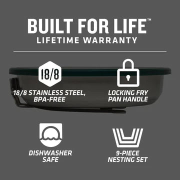 STANLEY ADVENTURE ALL-IN-ONE FRY PAN SET