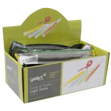 GELERT SNAP AND SHAKE LIGHT/GLOW STICKS