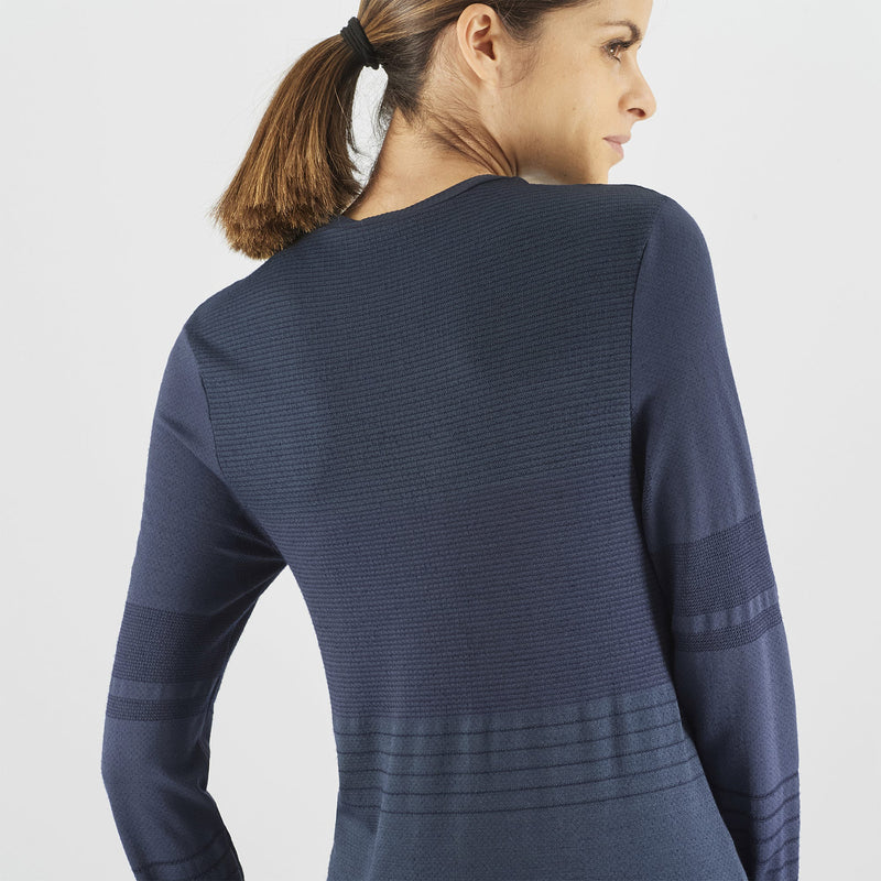 ESSENTIAL WOOL LS TOP W