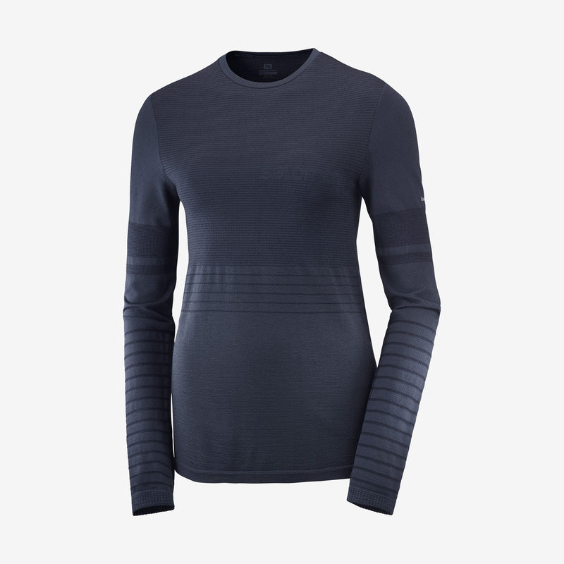 ESSENTIAL WOOL LS TOP W