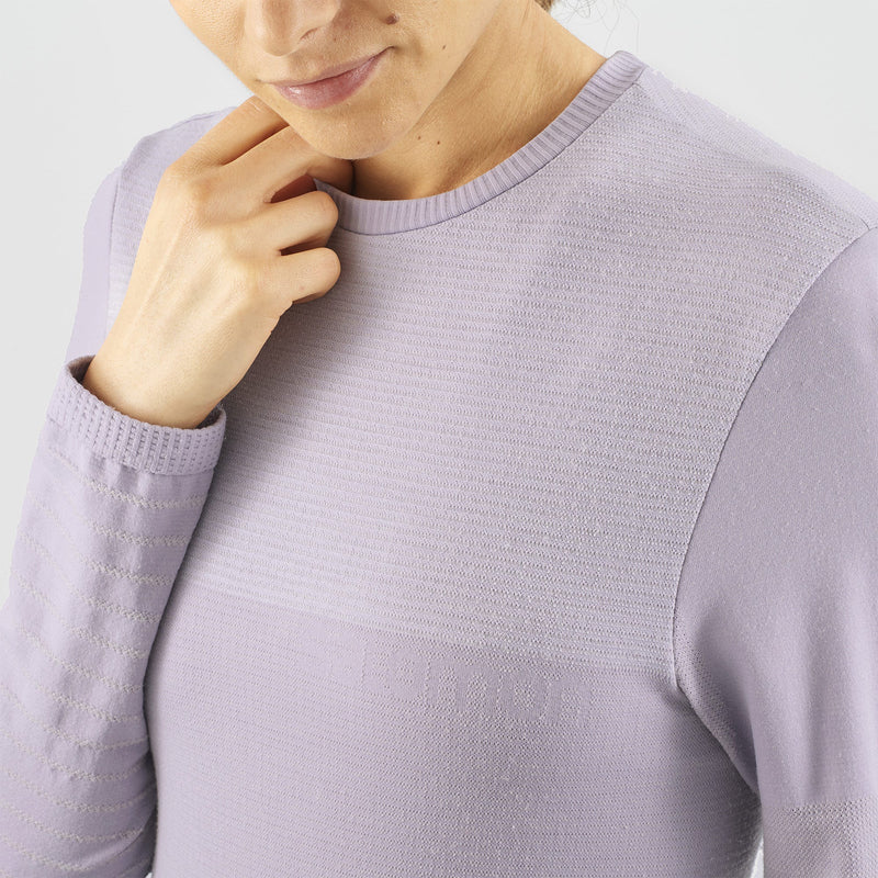 ESSENTIAL WOOL LS TOP W