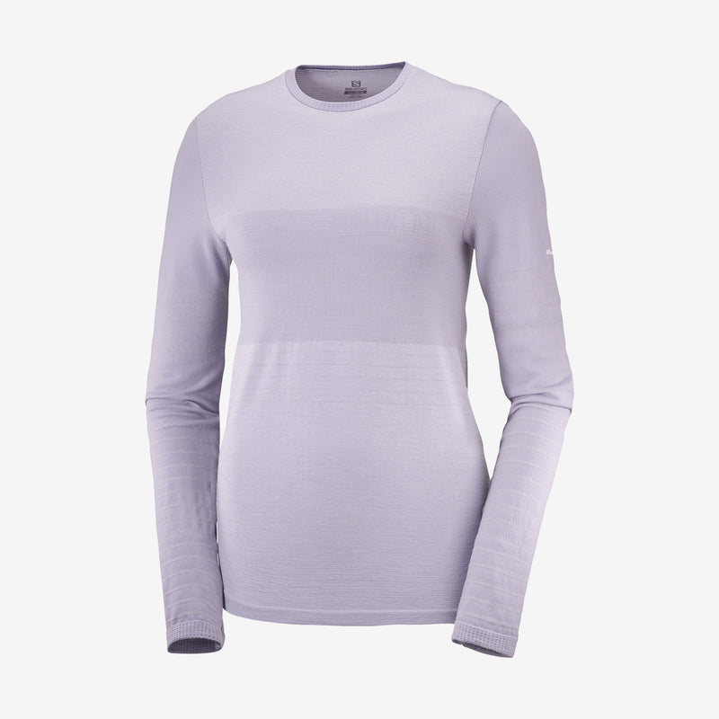 ESSENTIAL WOOL LS TOP W